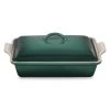 Le Creuset Artichaut 4-Quart Heritage Covered Rectangular Casserole