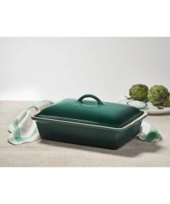 Le Creuset Artichaut 4-Quart Heritage Covered Rectangular Casserole 5 Le Creuset Artichaut 4-Quart Heritage Covered Rectangular Casserole -Le Creuset And Meira T Sales unnamed file 68
