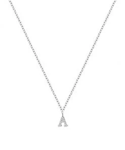 Meira T 14K White Gold Diamond Intial Pendant Necklace Initial E -Le Creuset And Meira T Sales unnamed file 712