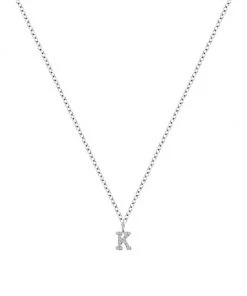 Meira T 14K White Gold Diamond Intial Pendant Necklace Initial E -Le Creuset And Meira T Sales unnamed file 717