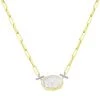 Meira T 14K Yellow Gold Shaker Diamond Necklace