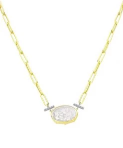 Meira T 14K Yellow Gold Shaker Diamond Necklace