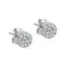 Meira T 14K White Gold & Diamond Pavé Stud Earrings