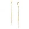 Meira T 14K Yellow Gold & Diamond Chain Drop Earrings