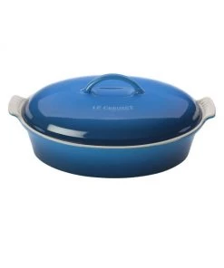 Le Creuset Heritage Stoneware Oval Casserole White 6 Le Creuset Heritage Stoneware Oval Casserole White -Le Creuset And Meira T Sales unnamed file 78