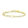 Meira T 14K Yellow Gold & Diamond Mixed-Link Chain Bracelet
