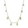 Meira T 14K Yellow Gold, 14K White Gold & Diamond Charm Necklace