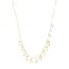 Meira T 14K Yellow Gold Opal Marquise Drop Necklace