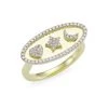 Meira T 14K Yellow Gold & Diamond Celestial Ring