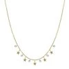 Meira T 14K Yellow Gold & Diamond Star Charm Necklace