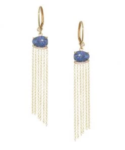 Meira T 14K Yellow Gold Opal Triplet Earrings